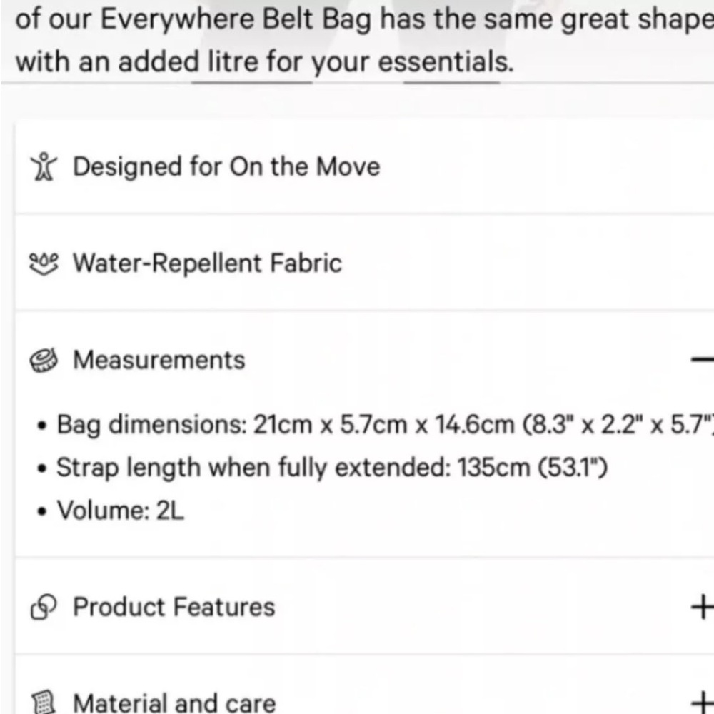🆕 NWT Lululemon Everywhere Belt Bag 2L Black Large - Picture 10 of 10
